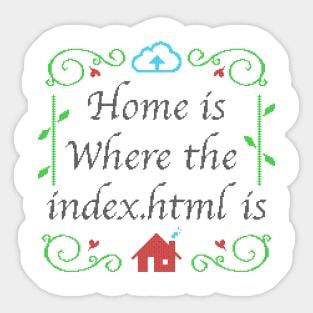 Home is Sticker